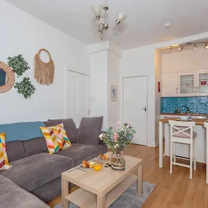 Warm 1bed Flat Leith Walk Appartement